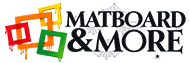 Matboard and More Logo - Boo!